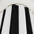 Vertical Striped Shower Curtain in Black and White