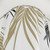 Tropical Palm Leaves Shower Curtain - Gold & Black Design