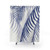 Tropical Leaves Shower Curtain - Blue Palms
