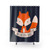 Colorful Oh For Fox Sake Shower Curtains