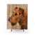 Irish Terrier Shower Curtain with Cute Pet Design