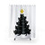 Meowy Christmas Cat Shower Curtains