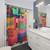 Colorful Andy Warhol Collage Shower Curtain