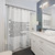 Letter Shower Curtains for Bathroom Decor