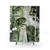 Haunting Greenhouse Shower Curtains with Ghost and Plants