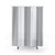 Gray and White Striped Shower Curtains