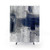 Blue Gray Abstract Shower Curtains