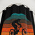 Vintage Mountainbike Downhill Shower Curtains