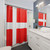 Denmark Flag Shower Curtains - Scandinavian Home Decor
