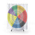 Feelings Wheel Shower Curtains for Mental Health and Wellbeing