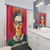 Frida Kahlo inspired shower curtain