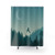 Star Wars Endor Themed Shower Curtain