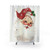 Retro Vintage Santa Shower Curtains