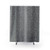 Charcoal Grey Fawn Antelope Print Shower Curtains