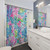 Lilly Pulitzer Inspired Summer Ocean Holidays Shower Curtain