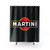 Colorful Martini-Themed Shower Curtain