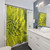 Chartreuse Floral Shower Curtains