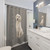 White Labrador Dog Shower Curtains