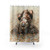Chocolate Cocker Spaniel Shower Curtain