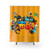 Bloons TD6 Shower Curtain with Monkey and Tower Defense Themes