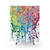 Rainbow Paint Splatter Shower Curtains