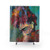Floral Shower Curtains with Vibrant Designs