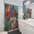 Floral Shower Curtains with Vibrant Designs