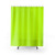 Vibrant Lime Solid Color Shower Curtains
