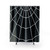 Spider Web Black Shower Curtains