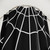 Spider Web Black Shower Curtains