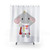 Cutie The Elephant Shower Curtains - Kawaii Pop Culture Bathroom Decor