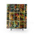 Vintage Horror Movie Poster Shower Curtains