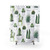 Watercolor Cacti and Succulents Shower Curtain
