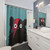 Colorful Cat Bowie Shower Curtain