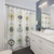 Evil Eye Patterned Shower Curtain