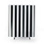 Black and White Vertical Stripe Shower Curtains