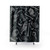 Bones Shower Curtains - Spooky Skull Pattern Bathroom Decor