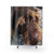 German Wirehaired Pointer Dog Shower Curtains