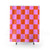 Retro Checkerboard Pattern Shower Curtain
