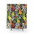 Colorful Conure Bird Shower Curtain