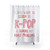 Funny K-Pop Themed Shower Curtain