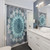 Bohemian Chic Mandala Design Shower Curtain