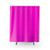 Bright Neon Pink Shower Curtains