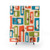 Mid Century Modern Shower Curtain