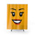 Brick Face Girl Shower Curtains