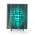 Optical Illusion Shower Curtain with Abstract Pop Art Design