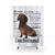 Dachshund Traits Shower Curtain