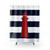 Nautical Red Lighthouse Shower Curtains
