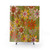 Retro Floral Flower Power Shower Curtains