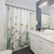 Hand Painted White Daisy Shower Curtain